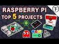 Top 5 Raspberry Pi 4 / 400 Projects