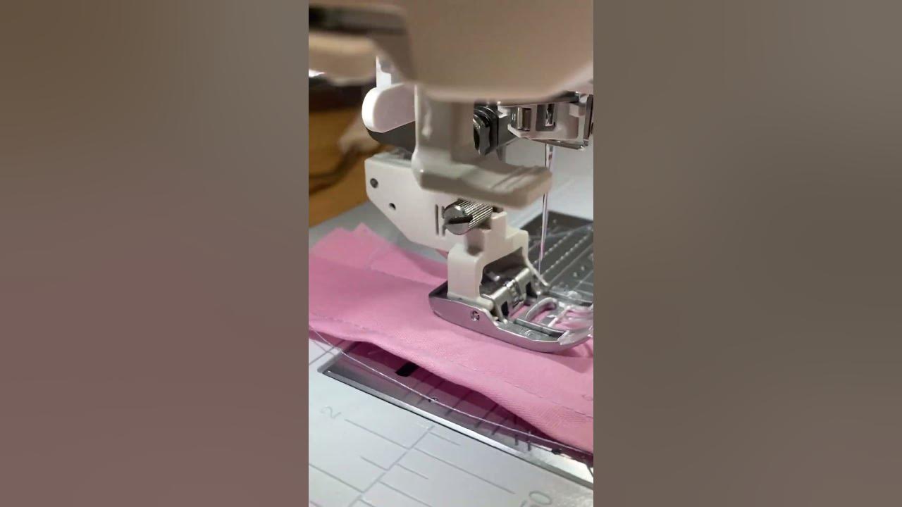 Janome AcuFeed walking foot YouTube
