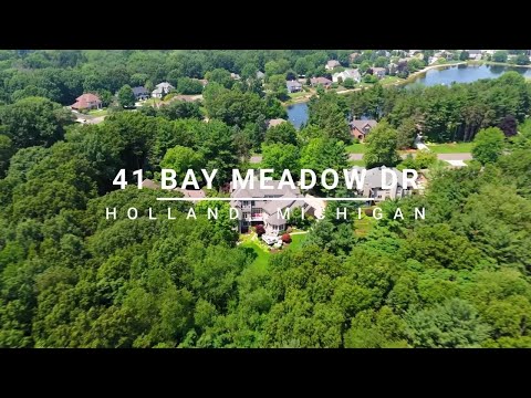 41 Bay Meadows Drive, Holland, MI home video tour