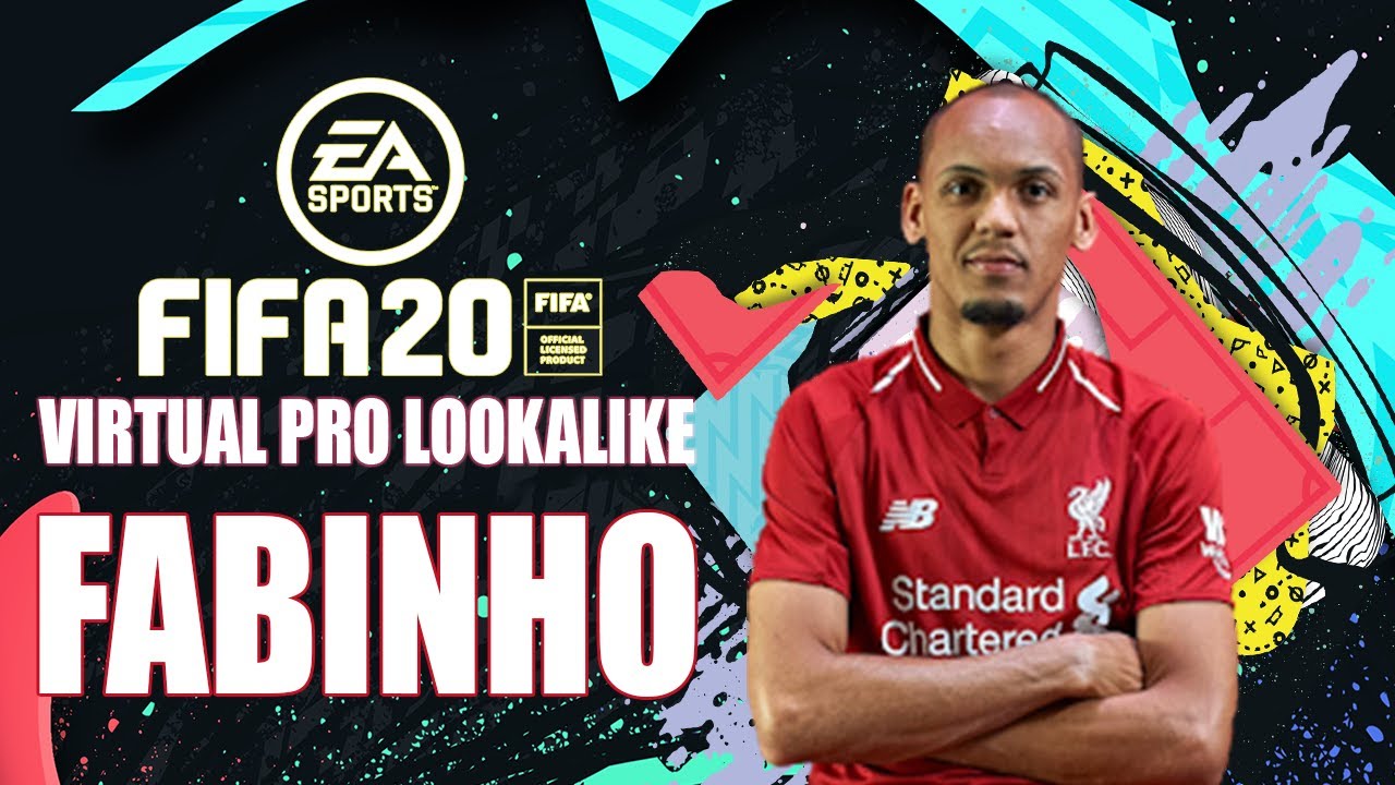 FIFA20 | VIRTUAL PRO LOOKALIKE TUTORIAL | FABINHO