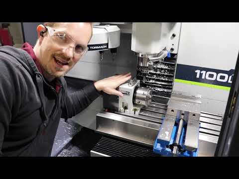 MicroARC 4th axis installation on the Tormach 1100MX