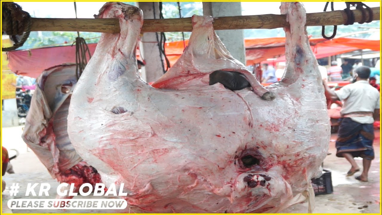 Biggest Beef Slice Cutting by Expert Butcher | Beef Cutting | Beef