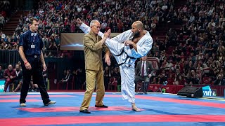 Don't Mess With Wing Chun Master | Karate Black Belts Vs Wing Chun Old Man