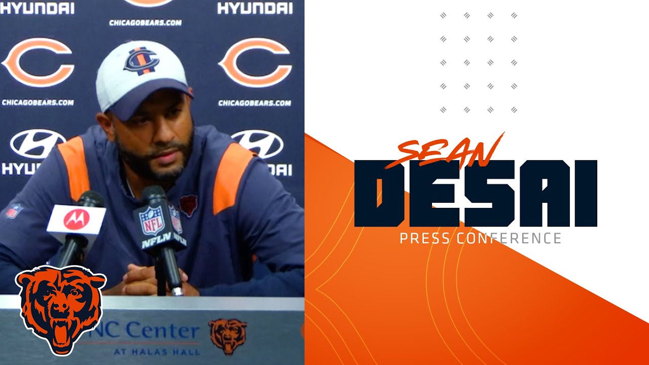 Sean Desai: 'We want to be palpable on defense' | Chicago Bears