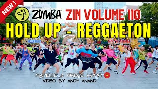 #zumba HOLD UP - ZIN VOLUME 110 Reggaeton Zumba - Prince & Madelle Event by @TRANZbyAnand