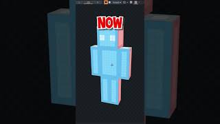 Make Minecraft Skins with Blockbench #shorts screenshot 2