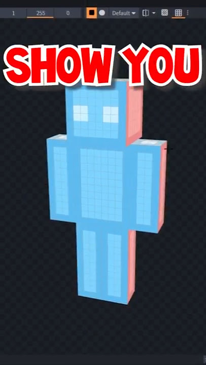 Buat Skin Minecraft dengan Blockbench #shorts