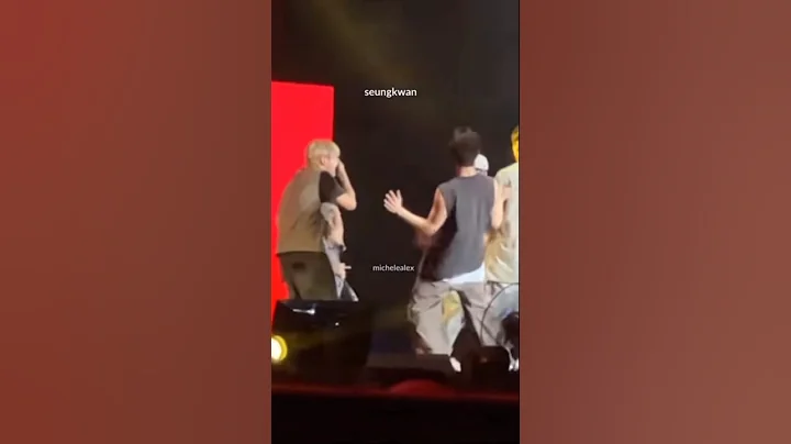 That voice crack ruined everyone😂😂 #seventeen #dino #scoups #seungkwan #minghao #mingyu #dokyeom