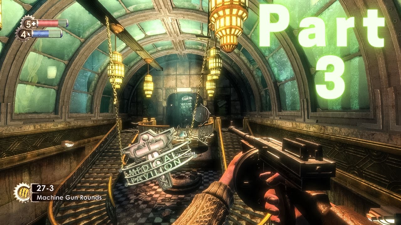 Bioshock Remastered Walkthrough Part 3 Medical Pavilion YouTube