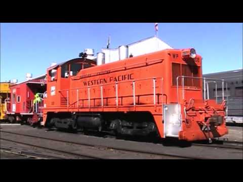 The Feather River Charter Train Part 2 Railfaning at WPRRM Portola