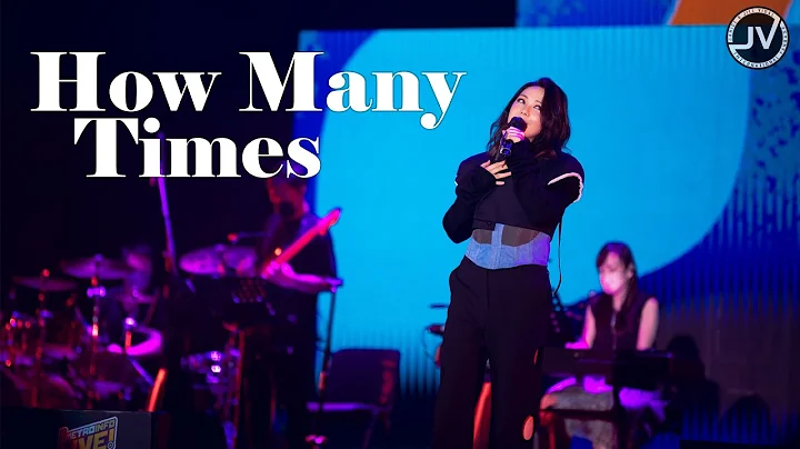Janice Vidal  - How Many Times (FanCam 4K) @ Fabul...