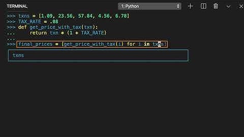 Benefits of Creating List Comprehensions in Python