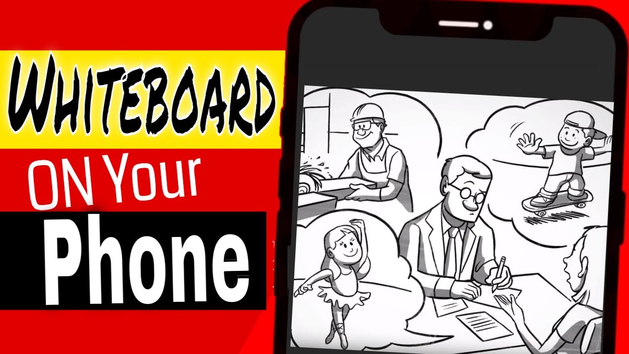 How to Create whiteboard Animation Video on Android 2023 - YouTube
