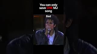 Billie Jean vs Bad: The Ultimate MJ Final! 👑 #michaeljackson  #music