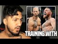 N&amp;A Production Trains With Conor Mcgregor &amp; Andrew Tate