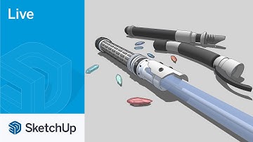 Modeling a Lightsaber Live with Tyson!