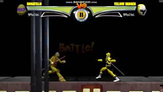 Ninja Rùa quyết đấu cùng siêu nhân.Game Kid.TMNT Vs Power Rangers.ເກມເດັກນ້ອຍ. screenshot 2