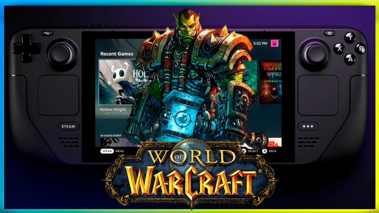 [TEST] World of Warcraft Steam Deck Stream, граю перший раз - YouTube