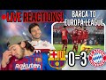 🚨LIVE REACTION [sad]: Bayern Munich DESTROY (3-0) & ELIMINATE Barcelona AGAIN from Champions League