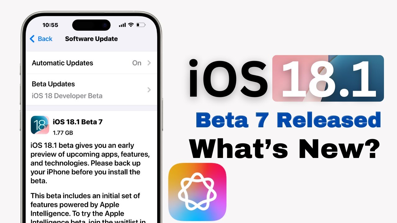 iOS 18.1 Beta 7 Released - What’s New? in Hindi - YouTube