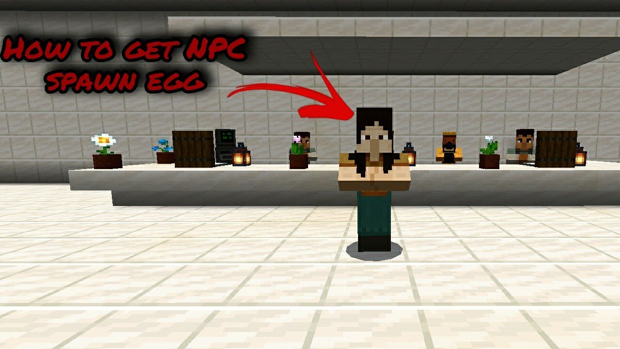 How to get NPC spawn egg