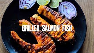 Grilled Salmon Fish Fry in Tamil | Salmon Fish Fry Recipe in Tamil | Indian Style Salmon Fish Fry