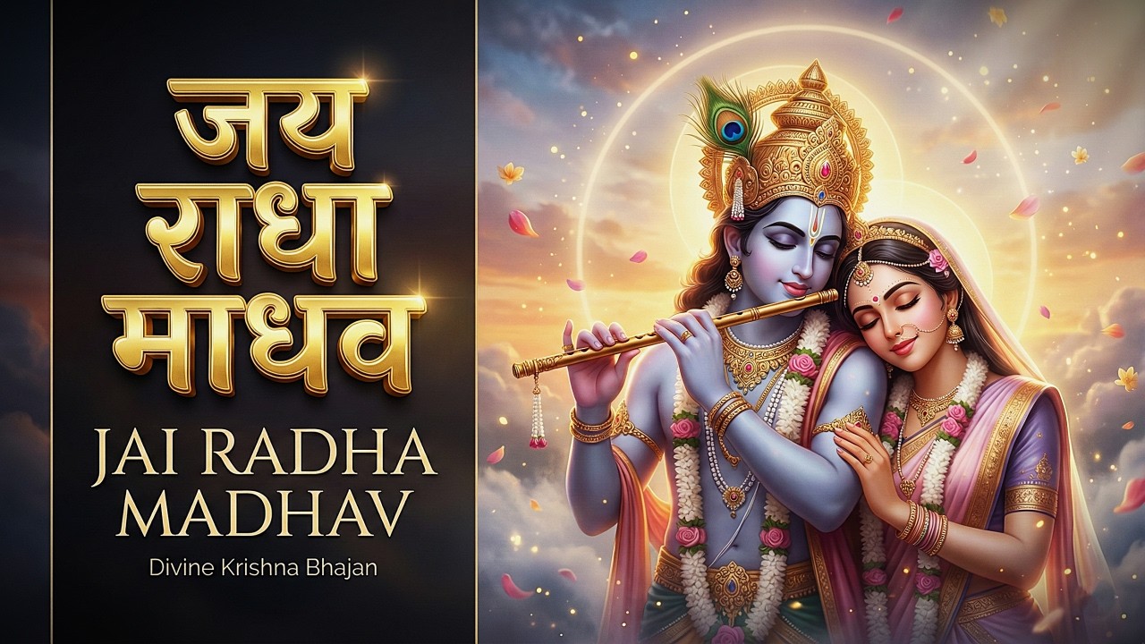 जय राधा माधव जय कुंज बिहारी | Jay Radha Madhav | Radha Krishna Bhajan | Lofi Devotional Song