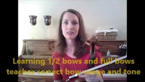 The Beginning Violinist 2015 Video Series - Cat Walk (Song on the A-String)