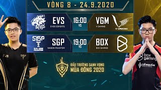 VGM, SGP cùng có thêm 2 điểm trong ngày ra quân lượt về - ĐTDV mùa Đông 2020