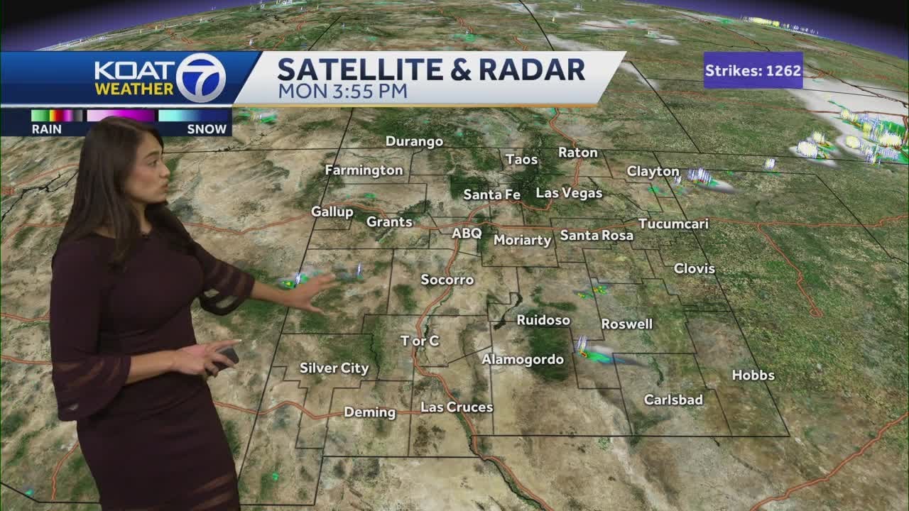 Calm and hot start to work week for New Mexico