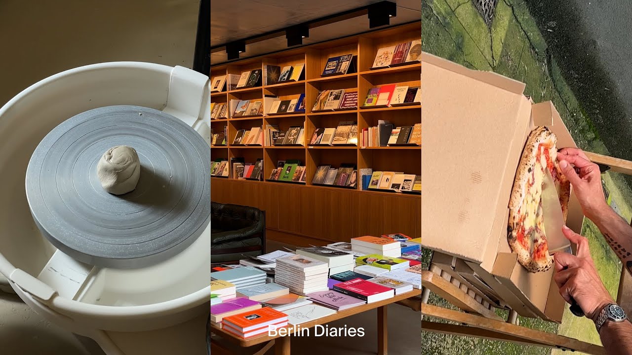 Berlin vlog. 베를린 디자이너의 일주일. 룩북 촬영 디렉팅, 도자기 수업, 요리하며 집 꾸미기까지