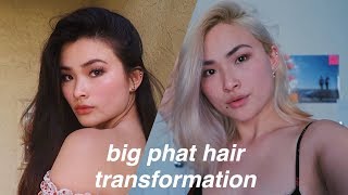 Going Blonde at Home | Asian to Blonde Hair Transformation