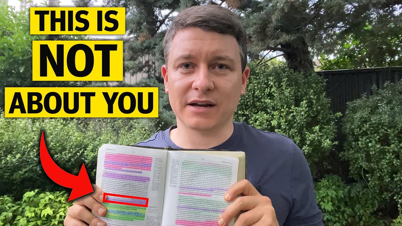 No, This Bible Verse Is NOT About You...
