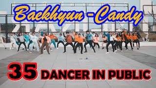 [ONETAKE PUBLIC CHALLENGE] BAEKHYUN - CANDY DANCE COVER by TNT LABEL FROM INDONESIA (with 35 dancer)