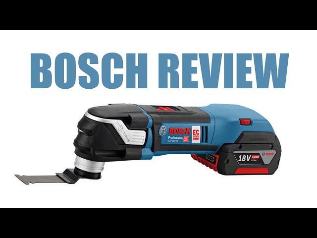 Bosch Professional GOP 18V-34 multitool sans fil 18V batterie non comprise + coffre | Hubo