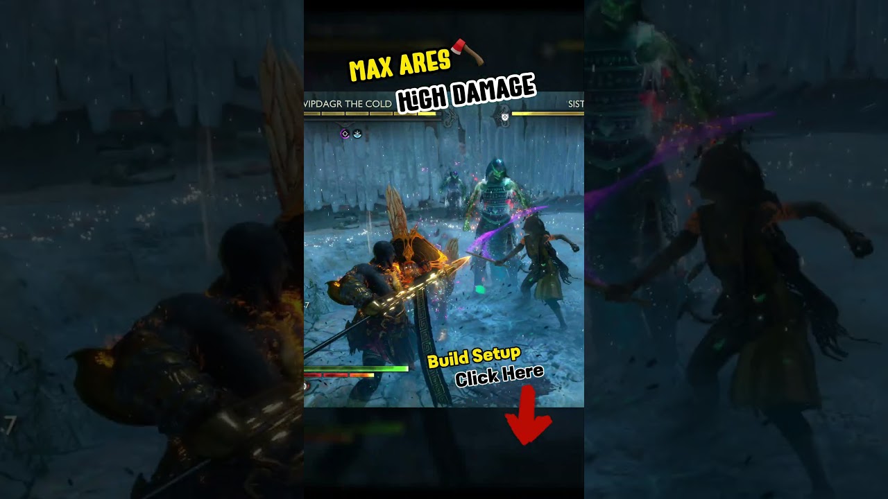 Best Attachment Ares High Damage Build 🪓🥶😱 Svipdagr the Cold | NG+2 