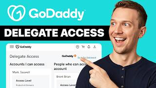 How To Give GoDaddy Delegate Access (Give Someone Access To Your GoDaddy)