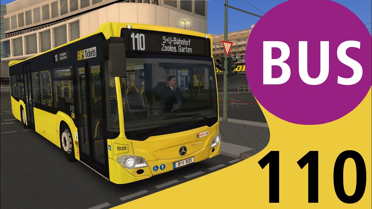 OMSI 2 BVG Bus Linie 110 Map Berlin X10 MercedesC2 Verschiedene omsi-2-bvg-bus-linie-110-map-berlin-x10-mercedesc2-verschiedene