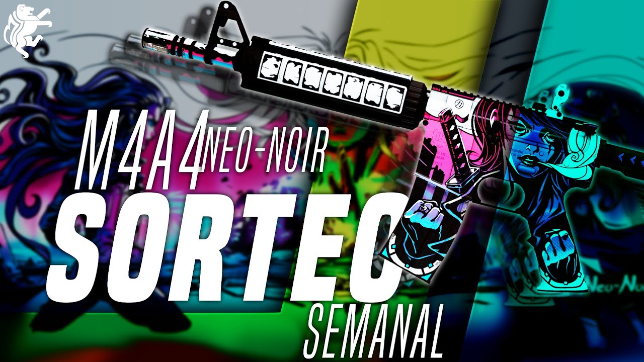 CS:GO Sorteo Semanal #72 M4A4 | Neo-Noir - YouTube