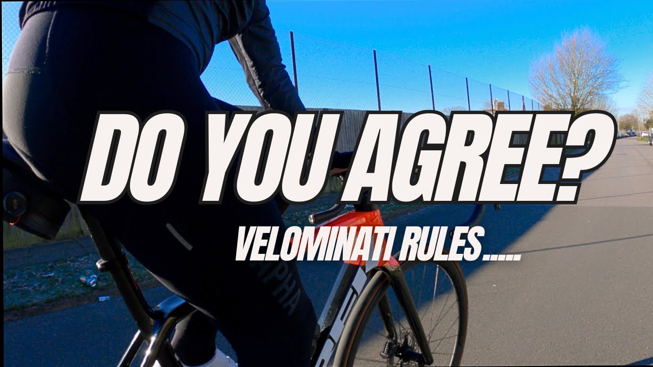 DO YOU AGREE??? Velominati rules..... Episode52 YouTube