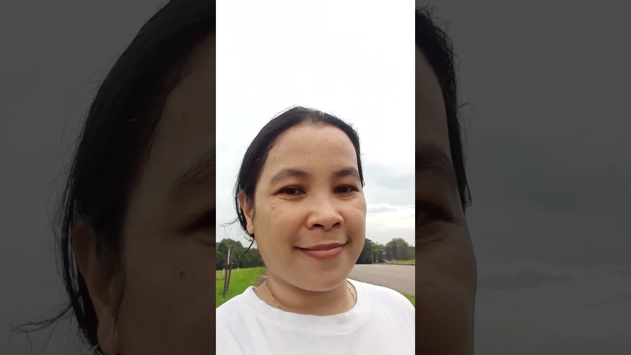 walking going back to the house