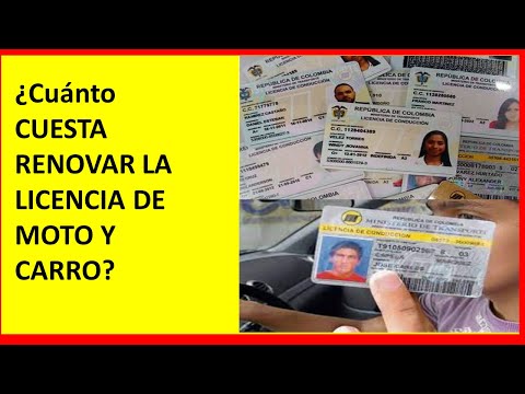 Video: ¿Cuánto cuesta renovar la licencia de conducir en TN?