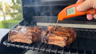 Double Cut Pork Chops 650 Degrees 25 Minutes