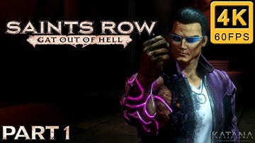 Saints Row: Gat out of Hell Walkthrough | Part 1 | Hardcore | Welcome to Hell