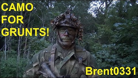 INFANTRYMAN’S GUIDE: Individual camouflage techniques & field discipline