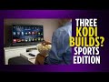 Apple TV with Three Kodi Builds in 2025
