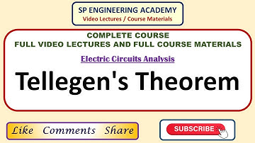 ECA 14 - Complete Course - Electric Circuit Analysis - Tellegen
