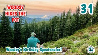 PCT Episode 31 - Woodsy's Birthday Spectacular Mt. Rainier Sunrise & Tough Hike to Snoqualmie Pass