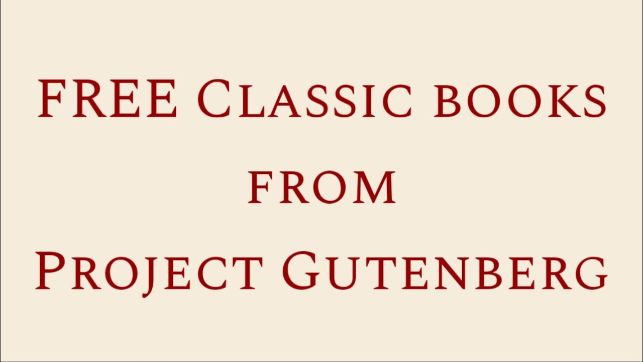 Are Gutenberg books free?