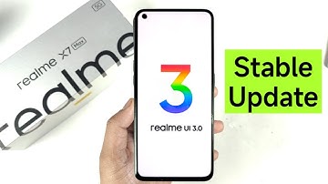 Realme X7 Max Realme Ui 3.0 Stable Update Released Finally 🔥🔥🔥#realmeui3
